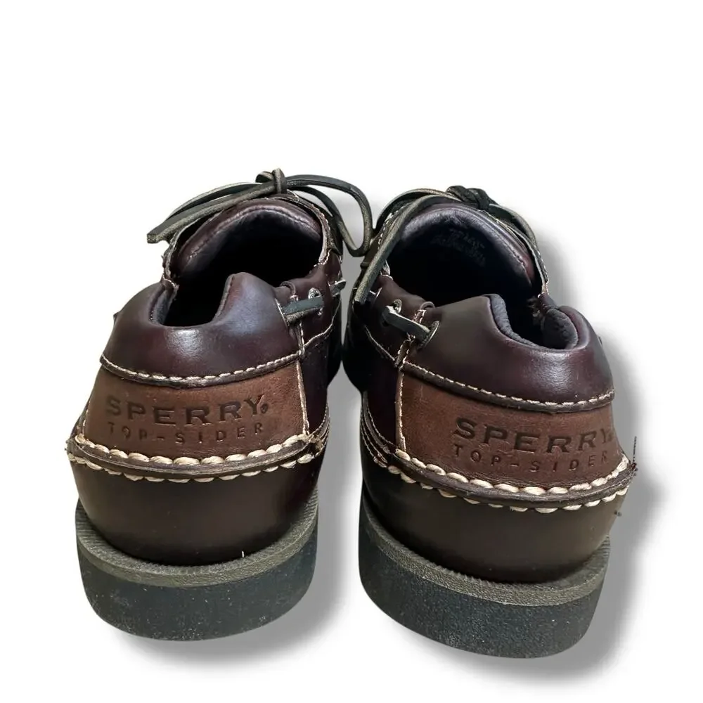 Sperry Top Sider Stingray Mens Sz 8.5 Leather Boat Shoes New No Box Style 05786